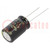 Kondensator: elektrolytisch; THT; 22uF; 400VDC; Ø12,5x20mm; ±20%