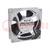 Fan: AC; axial; 120x120x38mm; 141m3/h; 40dBA; ball bearing; 2700rpm