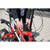 Fahrradständer, Anlehnparker, Tief-/Hocheinstellung, Radabstand 50 cm, L: 200 cm