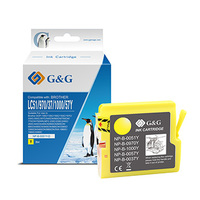 G&G kompatybilny ink / tusz z LC-1000Y, LC-970Y, NP-B-0051Y/1000Y/970Y, yellow, 400s
