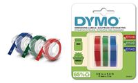 DYMO Prägeband 3D, 9 mm x 3 m, sortiert, glänzend (80913151)
