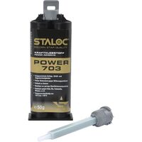 Produktbild zu STALOC 2K adesivo Power 703 50 ml nero, + miscelatore
