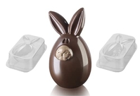 SILIKOMART - LUCKY BUNNY - MOULE POUR CHOCOLAT 285X150 H58 MM 70.601.99.0065