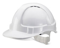 Beeswift Economy Vented Safety Helmet White