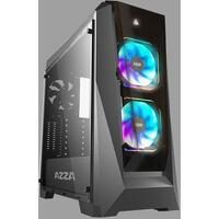 AZZA Geh Midi ATX Chroma 410B (B/Win) 2x RGB