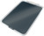 Glas Desktop-Notizboard Cosy, A4, Sicherheitsglas, magnetisch, aufstellbar, grau