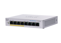 Cisco CBS110-8PP-D Non gestito L2 Gigabit Ethernet (10/100/1000) Supporto Power over Ethernet (PoE) Desktop Grigio