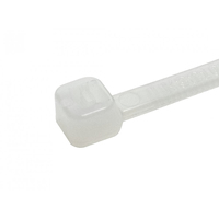 Cables Direct CT-160W cable tie Beaded cable tie Nylon White 100 pc(s)