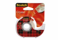 Scotch Crystal Clear Tape - Navulbare Dispenser - 19 mm x 25 m