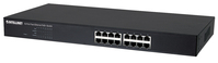 Intellinet 16-Port Fast Ethernet PoE+ Switch, 8 x PoE IEEE 802.3at/af Power-over-Ethernet (PoE+/PoE) Ports, 8 x Standard RJ45-Ports, Endspan, 19" Rackmount