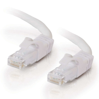 C2G Cat6 Snagless Patch Cable White 20m cavo di rete Bianco U/UTP (UTP)