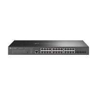 TP-Link Omada SG3428XPP-M2 Netzwerk-Switch Managed L2+ 2.5G Ethernet (100/1000/2500) Power over Ethernet (PoE) 1U Schwarz