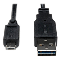Tripp Lite UR050-006-24G USB Kabel 1,83 m USB 2.0 USB A Micro-USB B Schwarz