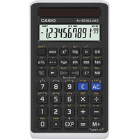 Casio FX-82Solar II calculator Pocket Wetenschappelijke rekenmachine Zwart