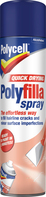 Polycell Quick Drying Polyfilla Spray 0.3 L