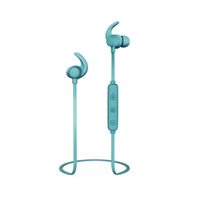 Hama WEAR7208TQ Zestaw słuchawkowy Bezprzewodowy Douszny Połączenia/muzyka Bluetooth Turkusowy