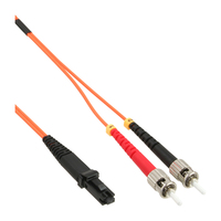 InLine 87352 Glasvezel kabel 2 m ST OM2 Oranje