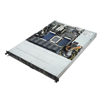 ASUS RS500A-E9-PS4 Intel® SoC Socket SP3 Rack (1U) Fekete, Fémes