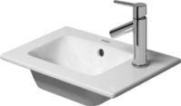 Duravit 0723430041 Waschbecken für Badezimmer Rechteckig Keramik Wand-Spülbecken