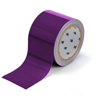 Brady 170640 cinta adhesiva Apto para uso en interior 30,48 m Vinilo Violeta