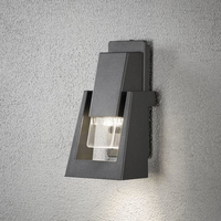 Konstsmide 7979-370 Wandbeleuchtung Anthrazit, Grau Für die Nutzung im Außenbereich geeignet