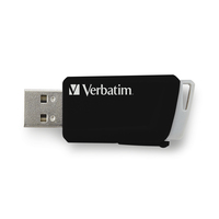 Verbatim Store 'n' Click USB flash meghajtó 32 GB USB A típus 3.2 Gen 1 (3.1 Gen 1) Fekete