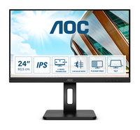 AOC P2 Q24P2Q LED display 60.5 cm (23.8") 2560 x 1440 pixels Quad HD Black