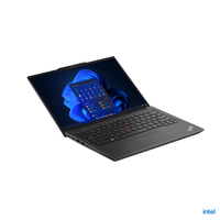 Lenovo ThinkPad E14 Intel® Core™ i7 i7-1355U Laptop 35.6 cm (14") WUXGA 16 GB DDR4-SDRAM 512 GB SSD Wi-Fi 6 (802.11ax) Windows 11 Pro Graphite, Black
