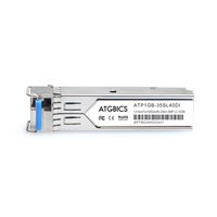 ATGBICS EX-SFP-GE10KT13R14-I Juniper Compatible Transceiver SFP 1000Base-BX-U (Tx1310nm/Rx1490nm, SMF, 10km, DOM, Ind Temp)