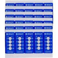 Brady TIL-4-82C/180F self-adhesive label Rectangle Permanent Blue, White 30 pc(s)
