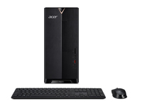 Acer Aspire TC-1660 Desktop PC - (Intel Core i5-11400, 8GB, 2TB HDD, DVD-RW, Wireless Keyboard and Mouse, Windows 10, Black)
