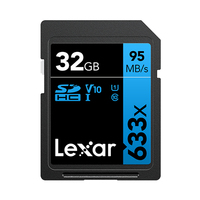Lexar Professional 633x memory card 32 GB SDHC UHS-I Class 10