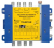 Telestar SCR 5/2x4 Kabelsplitter/-combiner Blauw, Zilver, Geel