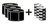 Zebra ZipShipKit3 Wit Zelfklevend printerlabel