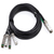 DELL 470-AAVT InfiniBand/fibre optic cable 0,5 m QSFP+ 4x SFP+ Noir