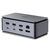 Lindy 43372 base para portátil y replicador de puertos Acoplamiento USB4 Antracita