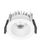 LEDVANCE SPOT DK FIX 7 W 3000 K IP44 WT Spot lumineux encastrable Blanc LED