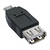 InLine 31600 tussenstuk voor kabels USB 2.0 A female USB A Zwart