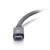 C2G 0.9m (3ft) USB C Cable - USB A 3.0 (3A) - M/M USB Type C Cable - Black