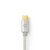 Nedis CCTB64700AL20 câble USB 2 m USB 3.2 Gen 1 (3.1 Gen 1) USB C Aluminium