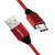 LogiLink CU0152 USB cable 0.3 m USB 2.0 USB A Micro-USB B Red