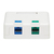 Tripp Lite N082-002-WH veiligheidsplaatje voor stopcontacten Wit