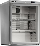 SARO Kühlschrank mit Glastür, Modell ARV 150 CS TA PV Made in Europe -