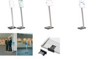 DURABLE Support d'information INFO SIGN stand, A4, aluminium (9481223)