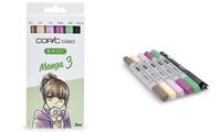 COPIC Kit de marqueurs ciao 5+1 Set, Manga 3 (70000657)