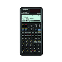 Kalkulator finansowy CASIO FC-200V II, 4-liniowy wyświetlacz, 80x161x12,2mm, szary