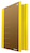 Teczka z gumką DONAU Life, Karton, A4, 500gsm, 3-skrz., żółty