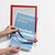 Duraframe® Info-Rahmen / Magnetrahmen / selbstklebende Hülle | piros, hasonló mint PMS 1795 DIN A4 236 x 323 mm öntapadós 2 darab