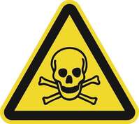 NORDWEST Handel AG Znak ostrzegawczy ASR A1.3/DIN EN ISO 7010 200 mm ostrzeżenie przed substancjami