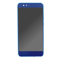 OEM Displayeinheit + Rahmen für Huawei P10 Lite blau, ohne Logo